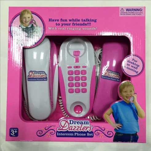 

Intercom phone toys Children's simulation telephone Can Call Intercom Interactive toys For Kids Gift