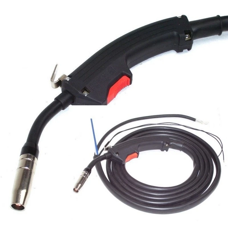 

Mig Welding Torch Push Gun Hose Package QTB-100AF NV-100-E Welding Torch With Euro Gun Neck 3 Meters Gas Nozzle