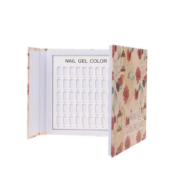 

Gel Nail Polish Display Box 120 Color Model Salon Shop Dedicated Card Chart Nails Art Salon