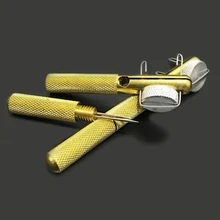 New Aluminum Alloy Fishing Line Hook Tier Double-headed Needle Knots Tie Fishing Line Knotter Fishhook Tie Device Accessories