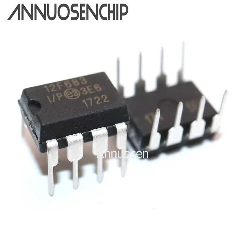 Free Shipping 1PCS PIC12F683 I/P PIC12F683 12F683 DIP 8 new original-in ...