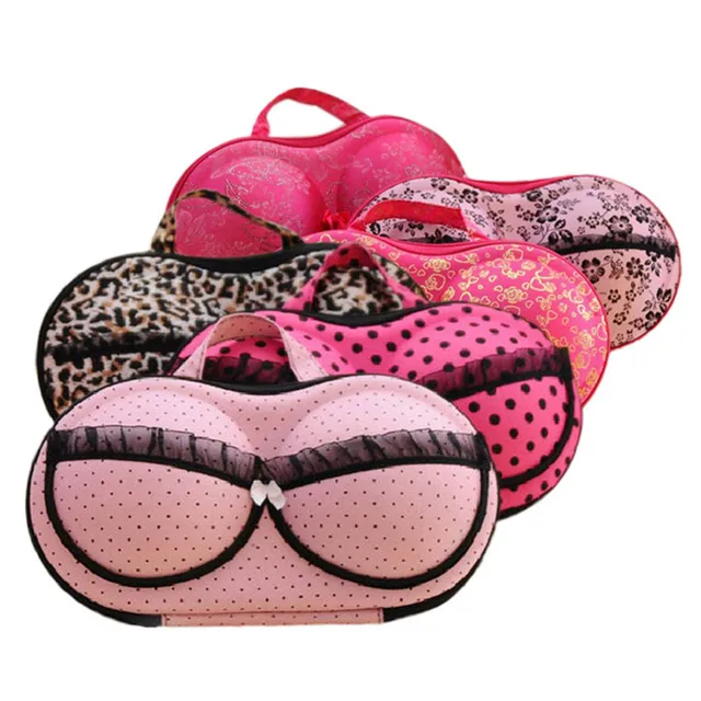 Cheap New Waterproof Clothes Organizer Storage Box Underwear Bra Packing Makeup Make Up Organizer Cosmetic Cloth Storage Travel Bags