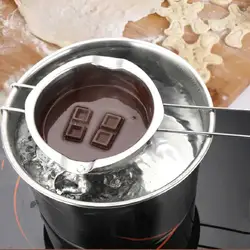 Вилка из нержавеющей стали для шоколада масло Milt расплава чаша с длинной ручкой DIY Приготовление выпечки Десерт, выпечка кондитерские