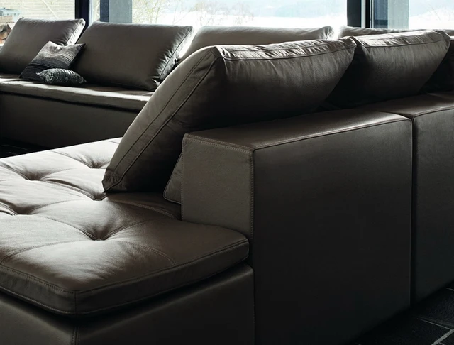 2017 New Style Boconcept Mezzo Imported Genuine Leather Ash Wood 2017 New Style Boconcept Mezzo Imported Genuine Leather Ash Wood Legs Sofa Sets Modern Earance