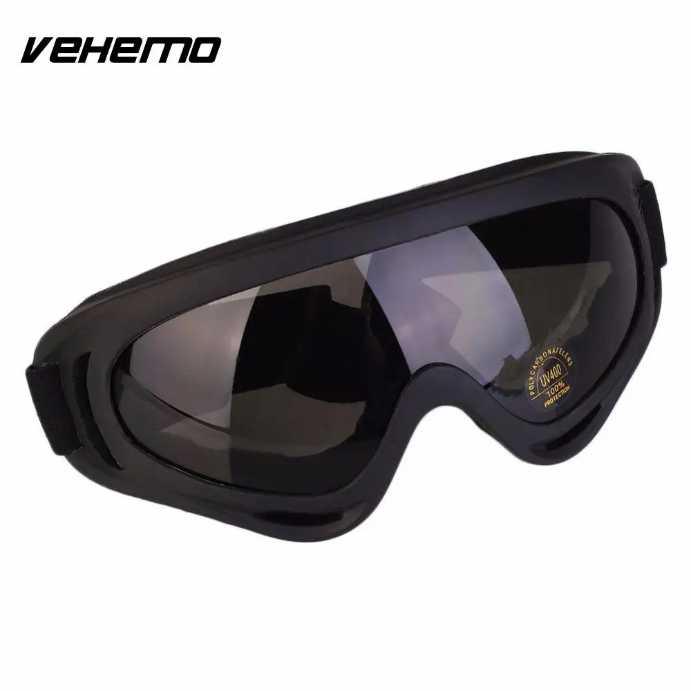 Защитные очки Vehemo для мотокросса езды на мотоцикле и бездорожье|dirt bike goggles|helmet