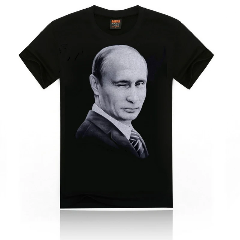 Putin Men Tshirt 3D Print T shirt-5