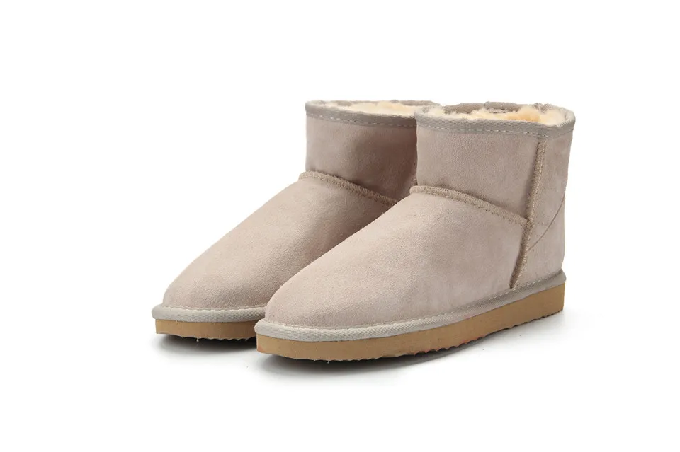 MBR FORCE/высококачественные классические женские зимние ботинки в австралийском стиле; ботильоны из натуральной кожи; теплые зимние ботинки; женская обувь