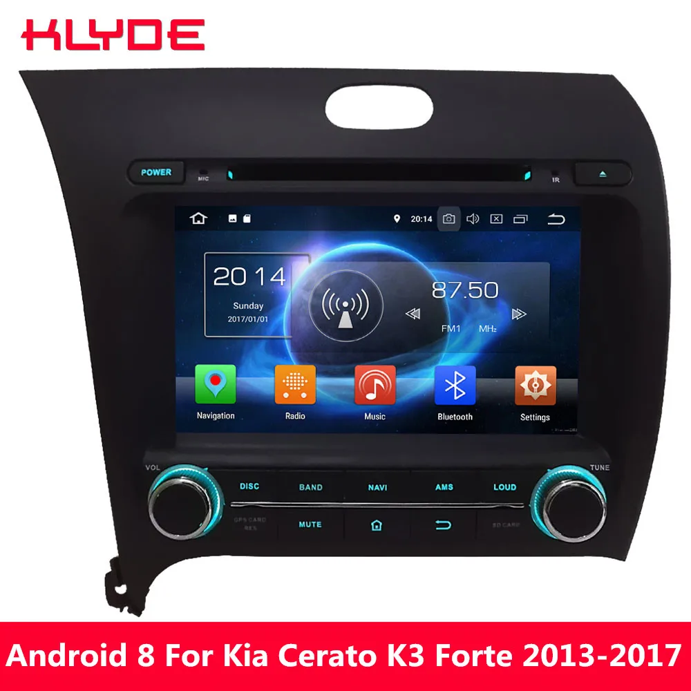 KLYDE Octa Core 4G Android 8 0 7 1 6 4GB RAM 32GB ROM Car DVD