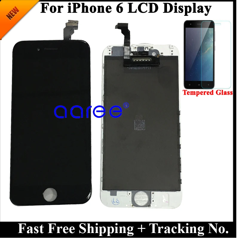 Класс AAA без битых пикселей ЖК-дисплей для iphone 6 lcd i6 Plus lcd для iphone 6 Plus дисплей ЖК-экран сенсорный дигитайзер сборка