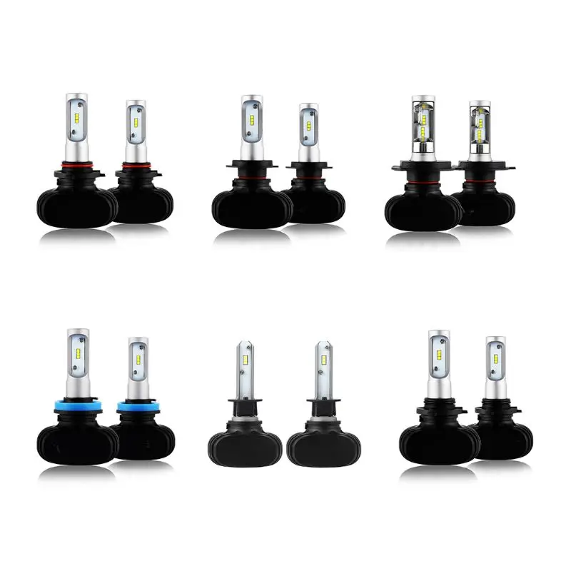 

2019 New Nighteye 8000LM LED Headlight Bulbs Conversion Kit DOT Approved Super Bright 6500K LED Automotive Headlamp