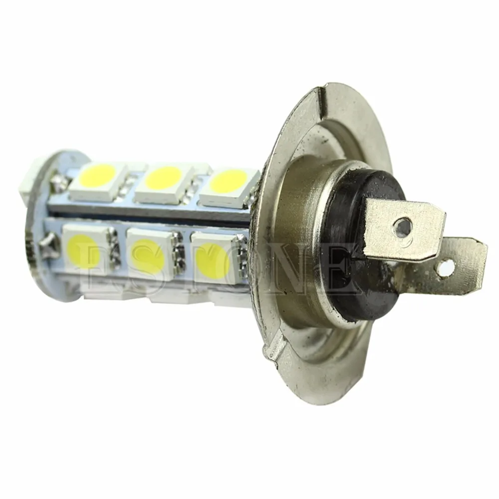 HNGCHOIGE H7 5050 18-SMD светодиодный чистый белый автомобильный автомобильные лампы Противотуманные фары дальнего света Lamp-m30