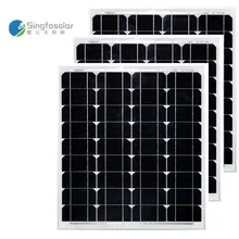 Panneaux Solaire 12V 50W 3Pcs/Lot Panels Solar 150W 36v Solar Battery Waterproof Solar Power System Car Camp Caravan Motorhome