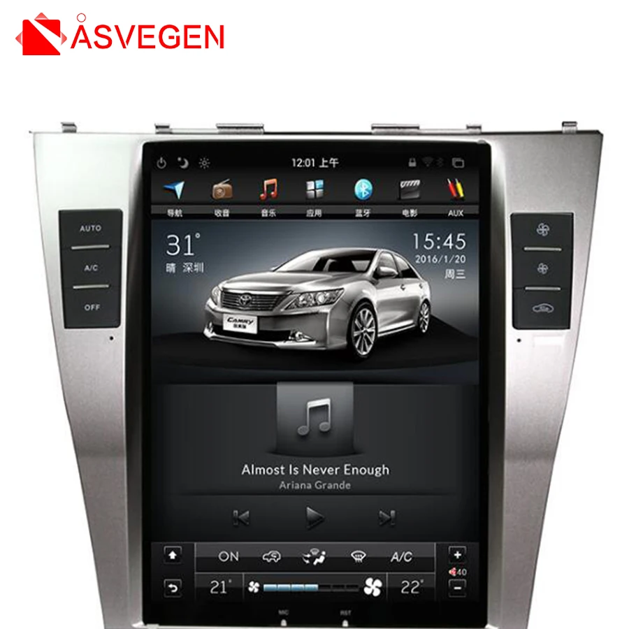 Excellent Asvegen 10.4 inch Tesla Vertical Screen Android 6.0 Quad Core Car Multimedia DVD Player Stereo Radio For Toyota Camry 2007-2011 0 Excellent Asvegen 10.4 inch Tesla Vertical Screen Android 6.0 Quad Core Car Multimedia DVD Player Stereo Radio For Toyota Camry 2007-2011 0
