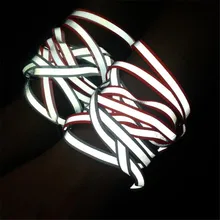 1 пара плоских светоотражающих ботинок бегуна шнурки ботинок безопасности светящиеся шнурки для обуви унисекс для спорта баскетбола парусиновая обувь