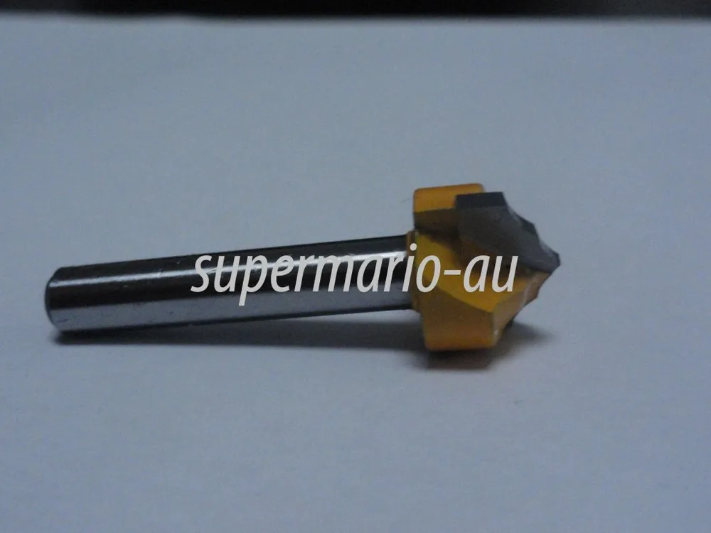 1/4" Router CNC V Groove Bit Classical Plunge Router Bit 6mm x 16mm Grouter accessrouter bits