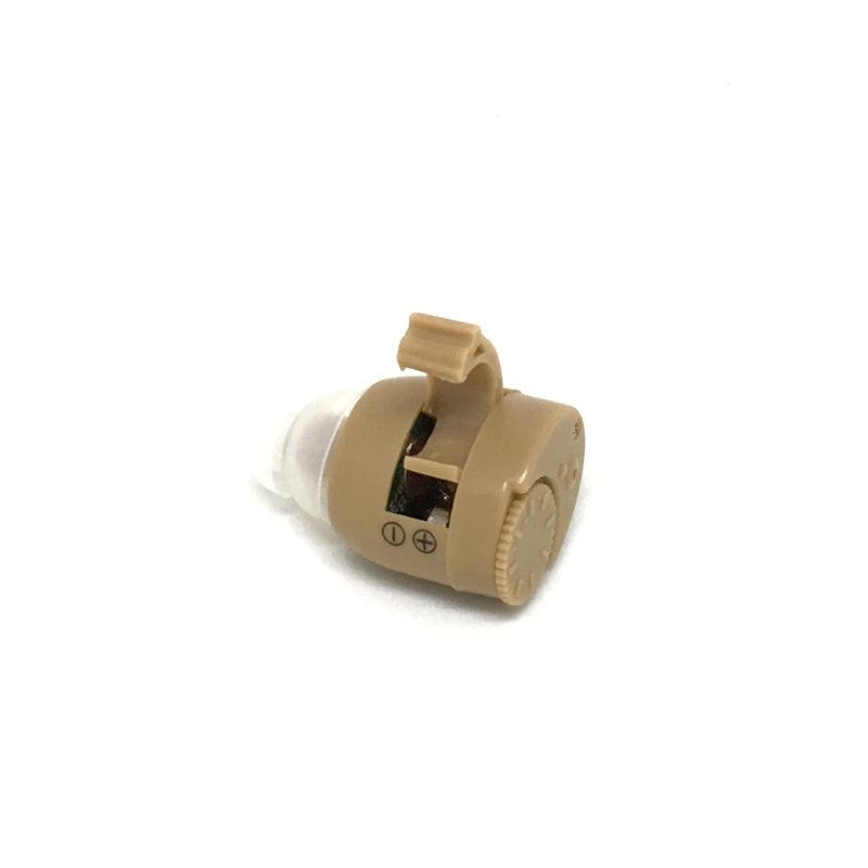

F-883 Mini Adjustable Hearing Aid Tone In-ear Best Invisible Sound Enhancement Deaf Volume Amplifier Hearing Aids