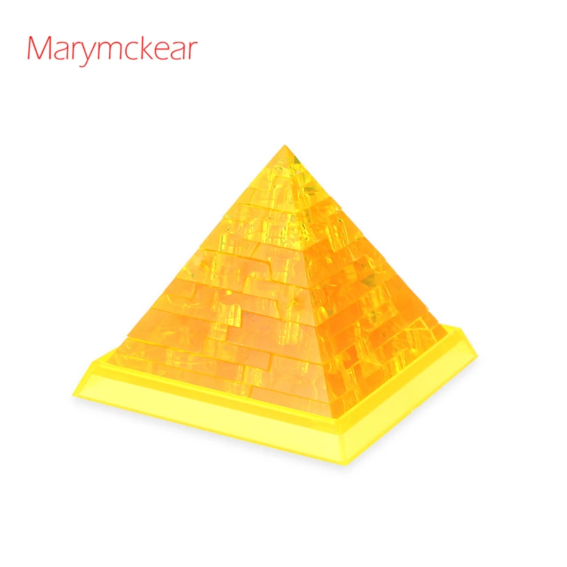 3d Construction Puzzle Assemble Pyramid Puzzles Kids Toys Teaser Pyramid  Model Educational Toy Training Space Imagination|Puzzles| - AliExpress