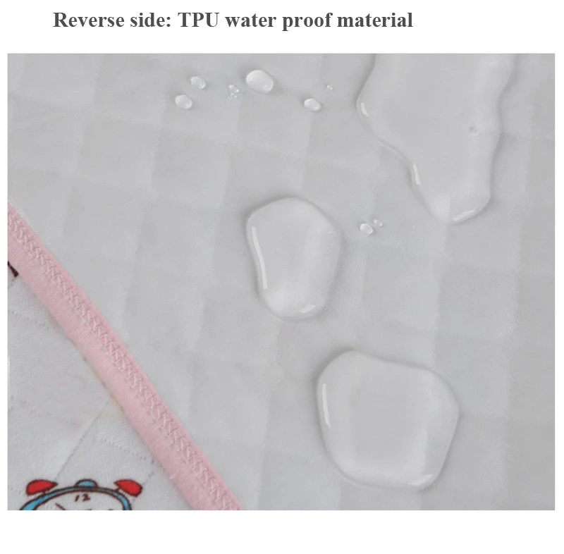 Детские пеленальные накладки многоразовые мягкие пеленки, меняющая матовая скатерть, водонепроницаемый коврик