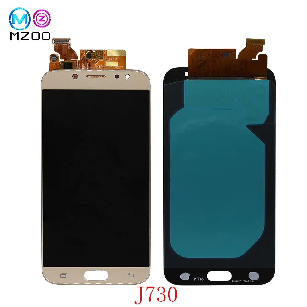 5 ''Супер AMOLED LCD для SAMSUNG Galaxy J7 Pro 2017 J730 J730F ЖК дисплей Сенсорная панель Pantalla