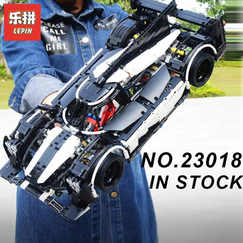 

New Technic Series Lepin 23018 Moc 5530 Hybrid Super Racing Car Educational Toys Building Blocks Bricks DIY For Birthday Gift