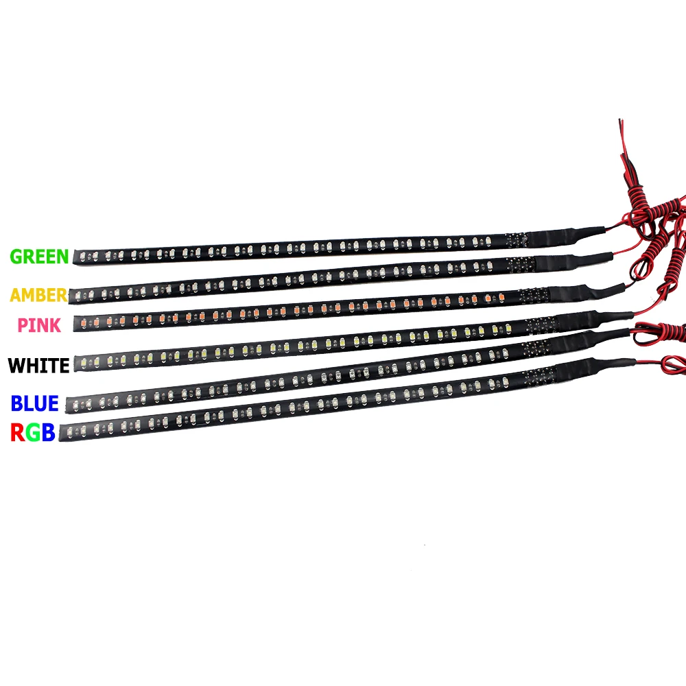 10 шт. гибкая лента рыцаря 30 см 1210 3528 32 SMD светодиодная мигающая декоративная DC 12V