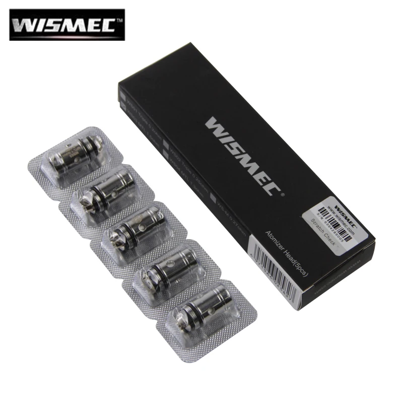 

Original WS03 MTL 1.5ohm Head Replacement Coils for AMOR NS Tank E-Cigarettes CB-60 5pcs/lot