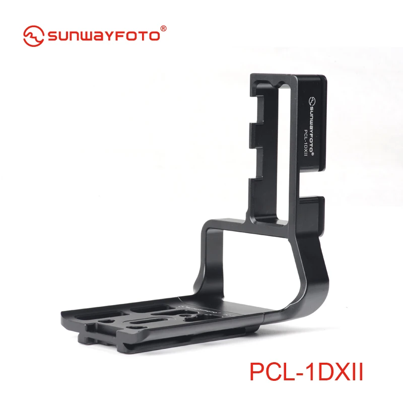 

SUNWAYFOTO PCL-1DXII Tripod Head Quick Release Plate for Canon 1DX 1DXII L-bracket Specific Aluminum Quick Release Plate