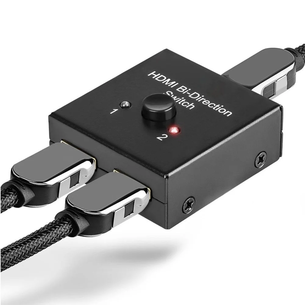 Новое поступление Fosmon 2x1 1x2 Ultra 4 K Bi Direction HDMI 2 0 коммутатор HDCP 3D 1080 p| |