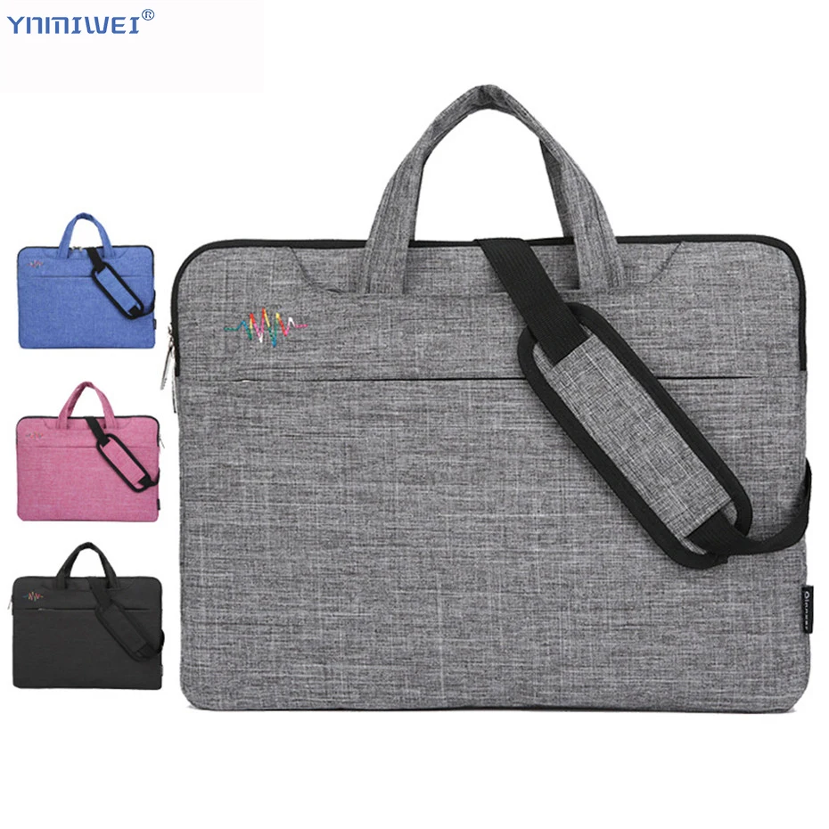 

Laptop Sleeve Handbag Universal Men Women Travel Briefcase Bussiness Notebook Bag For 13/ 14/ 15.6 Inch Computer Bag