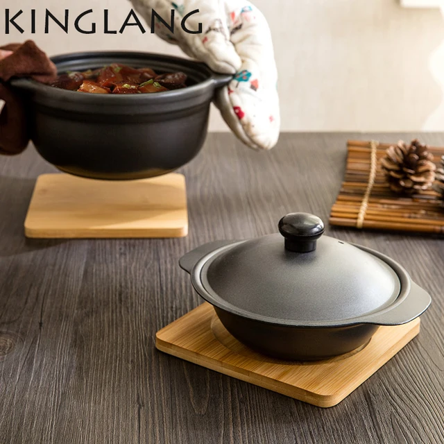 Multi Function Kitchen Ware Bamboo Heat Pad Placemat Slip Resistant Multi Function Kitchen Ware Bamboo Heat Pad Placemat Slip Resistant Anti Hot Bowl Dining Table Mat Pot Holder Coasters