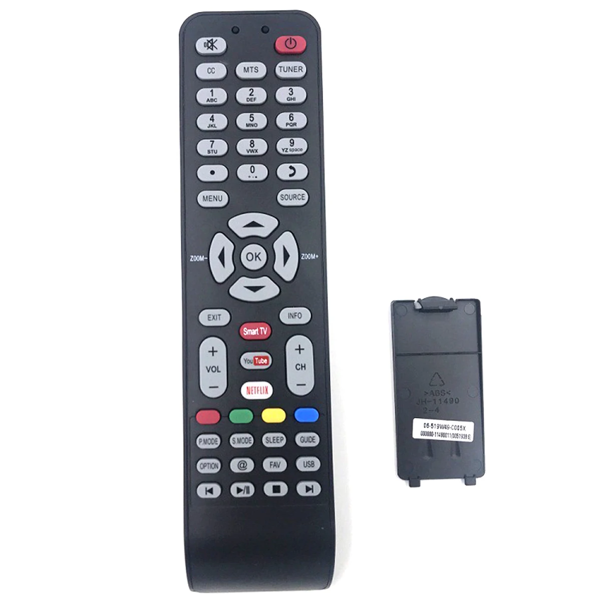 

New 06-519W49-C005X Remote Control for TCL/HYUNDAI/EKT/HKPro/VISIVO/KALLEY smart TV Control Remote