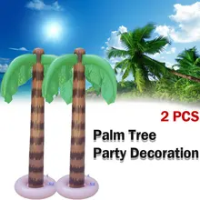 2 шт надувные дутые пальмы Гавайская тропическая Пальма украшения для вечеринки у бассейна игрушки принадлежности пляжные вечерние украшения