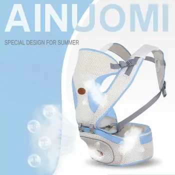 

Kangaroo Baby Sling Carrier Backpack, Ergonomic Breathable Forward Facing Child Carrier Sling for Infants