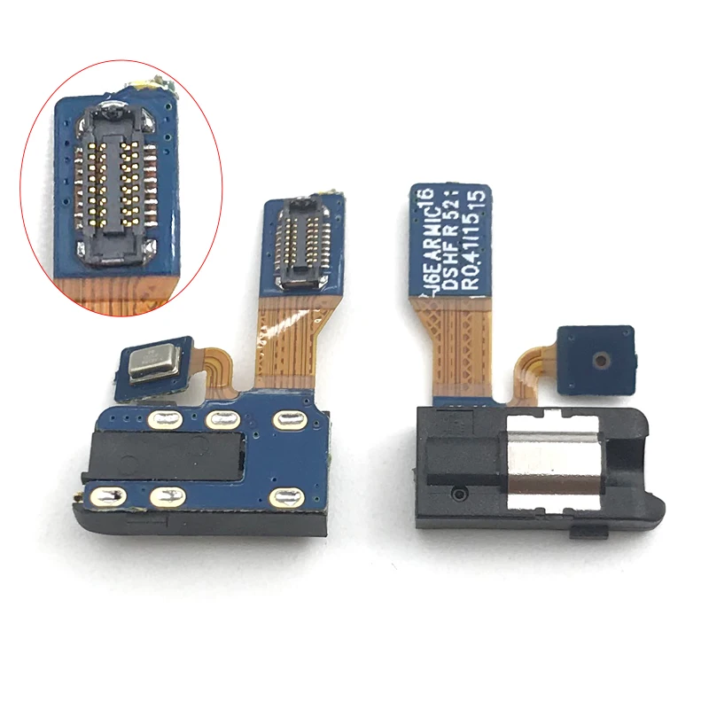 

2 Pcs , Earphone Audio Jack Ribbon Microphone FPC Flex Cable Ribbon For Samsung J6 2018 J600F A6 2018 A600F Repair Parts
