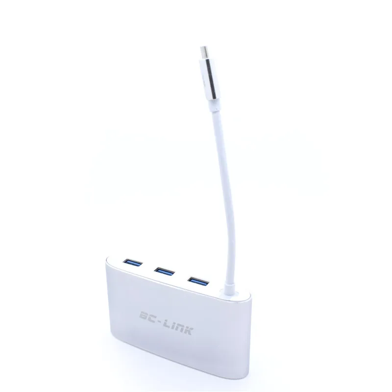 

BC-LINK USB Type-C Multi-Adapter Universal Travel USB Charger Adapter EU US Plug Mobile Phone Smart Charger