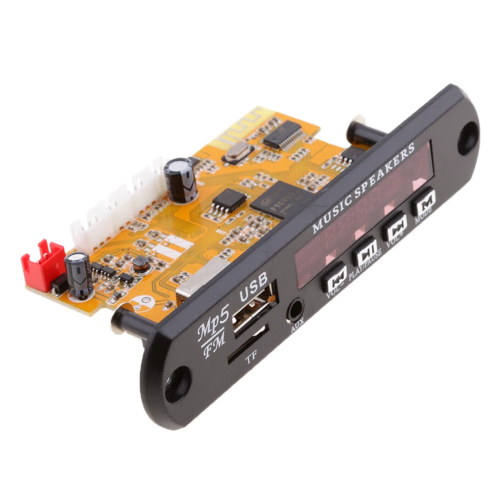 Audio Video Decoder MP5 Player Music Speaker FM USB Aux Input Bluetooth
