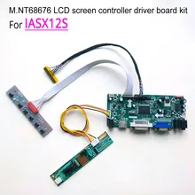 For IASX12S laptop LCD monitor LVDS CCFL 1400*1050 15″ 60Hz 30 pins 1-lamp M.NT68676 display controller driver board kit
