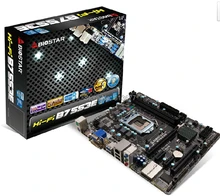 Free shipping 100% original 100% new desktop motherboard for Biostar Hi-Fi B75S3E LGA1155 DDR3 RAM16G mainboard