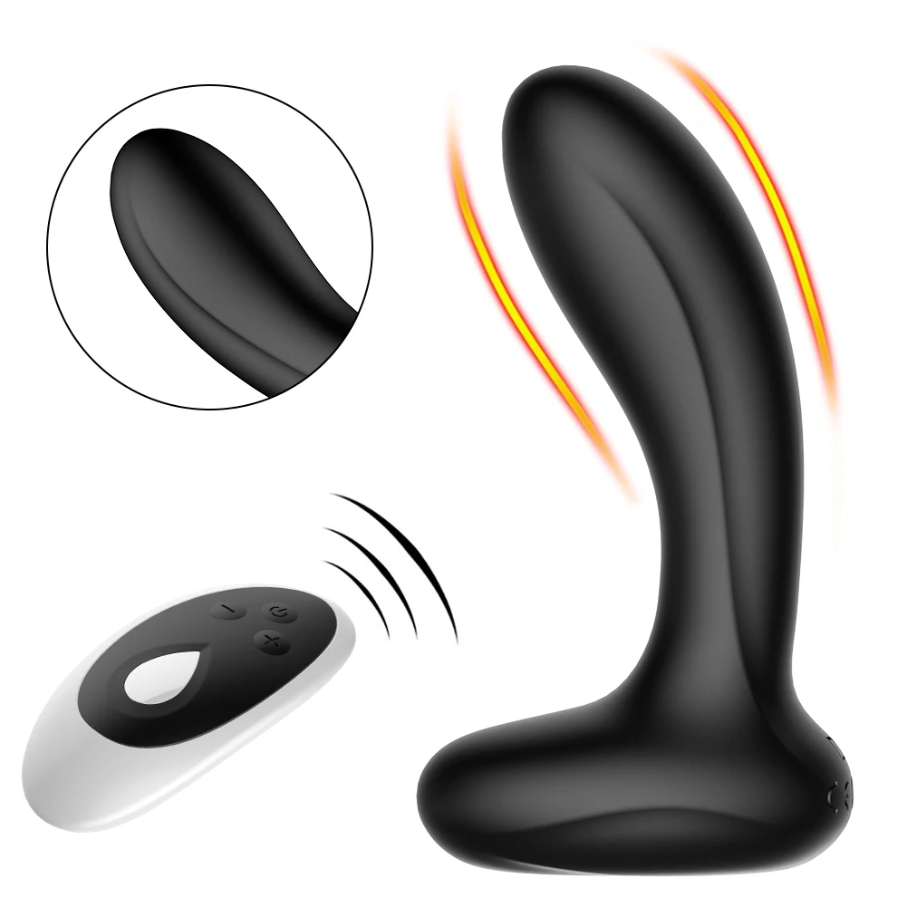 Вибратор NEWDildo мужской вибрирующий 10 скоростей Стимулятор точки G беспроводной
