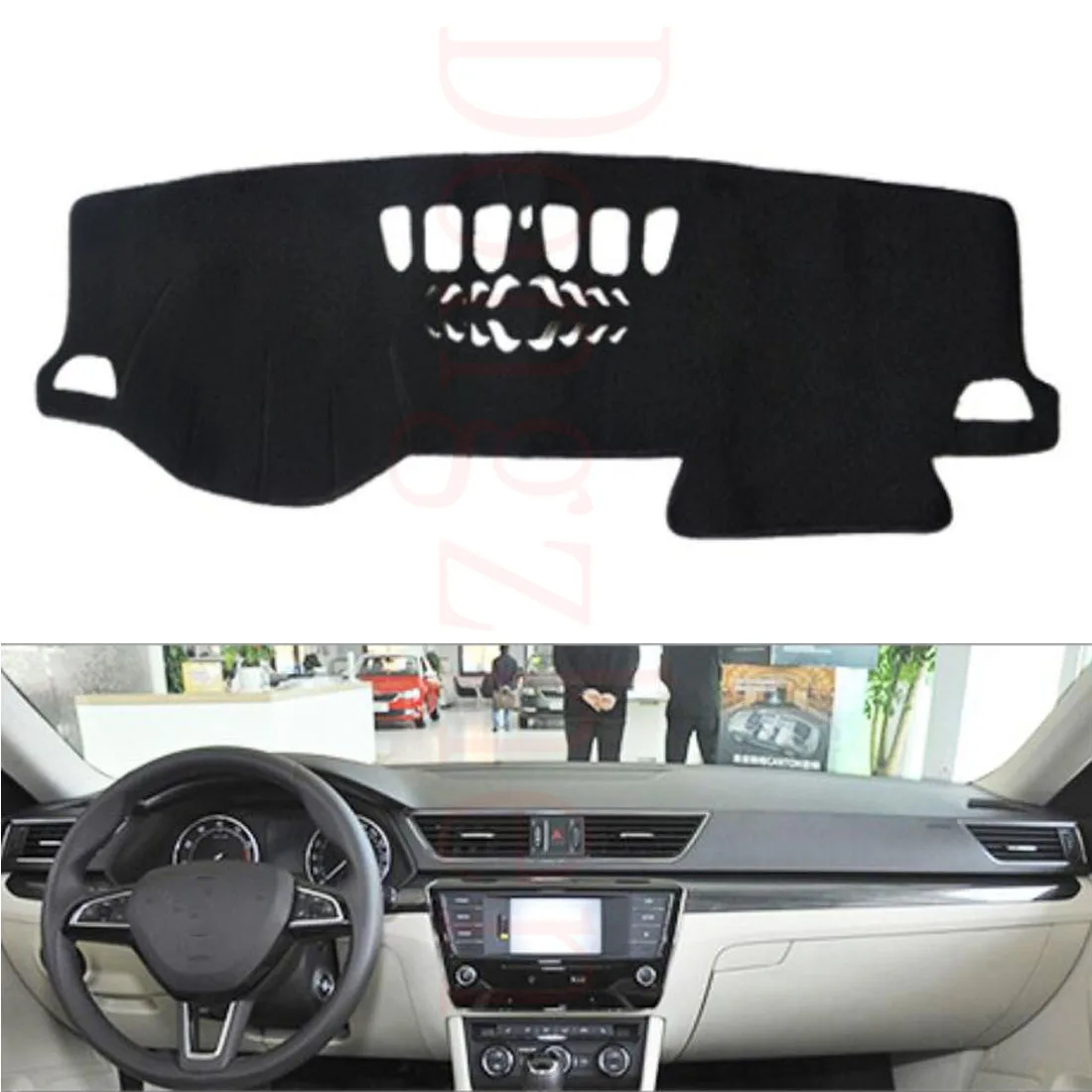 

Dongzhen Car Dashboard Mats Cover Fit For Skoda Superb 2016 Avoid Light Pad Instrument Platform Dash Board Carpet Car Styling