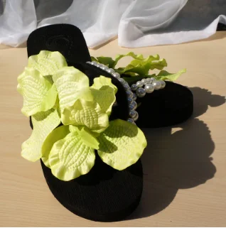 HAHAFLOWER сексуальные женские тапочки без шнуровки шлепанцы пляжные сандалии цветком и жемчугом тапочки A2
