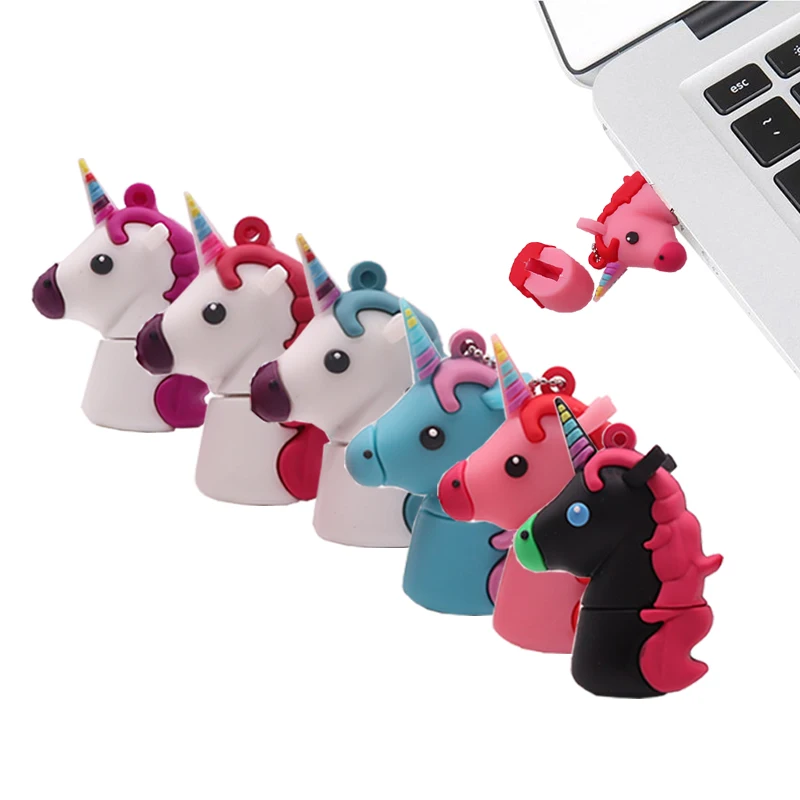 USB 2 0 мультяшный флэш накопитель 4 ГБ 8 16 32 64 128 карта памяти флешка мини компьютер