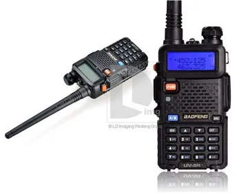 

2pcs/lot+DHL free shipping+one year warranty+dual band dual display dual stand 5W 128 CH transceiver ham radio Baofeng UV-5R