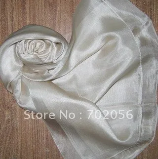 

Gorgeous Plain Solid100% Silk Neck SCARF NECKSCARF scarves mixed color sz 180*65cm 10pcs/lot #2040