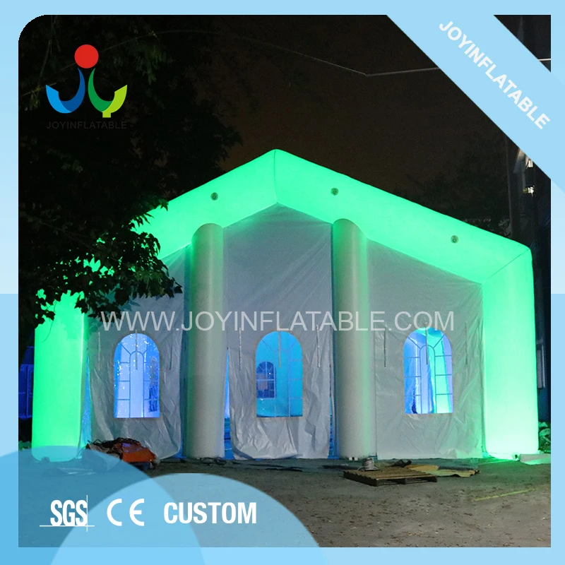 20LX10WX6H M надувная кубическая палатка для вечерние вечеринки событие со светодиодный подсветкой
