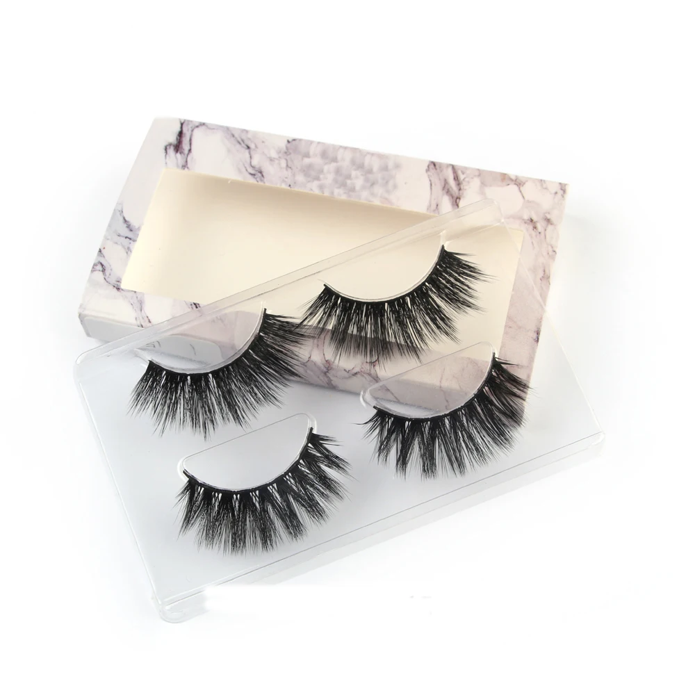 NEW Mix 2pair natural long false eyelashes full strip lashes makeup 3d mink volume fake eye soft | Красота и здоровье