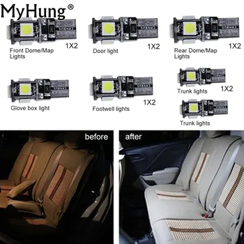 

Convenience Bulbs For Cadillac ATS ATS-L Car Led Interior Light C10W W5W Replacement Bulbs headlight White 12PCS Headlight