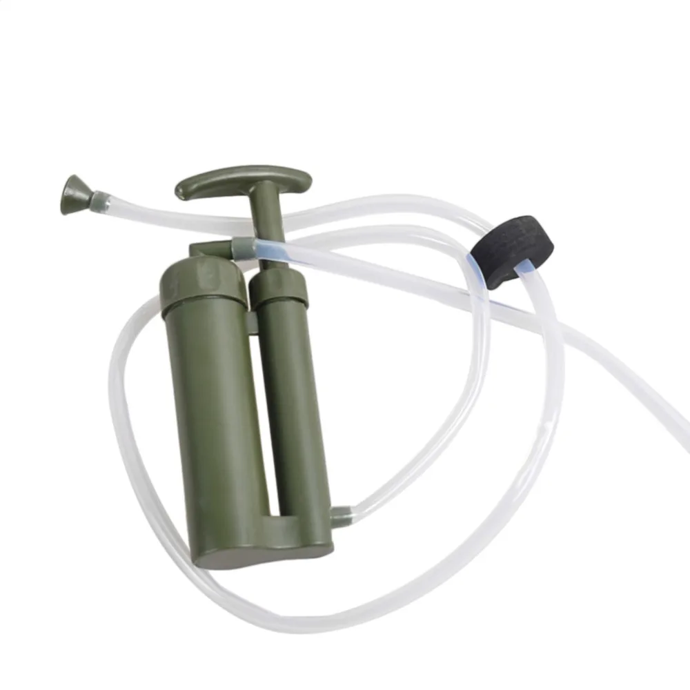 Открытый Туризм Кемпинг Высокое качество Портативный Солдат фильтр для воды очиститель выживания Аварийный инструмент