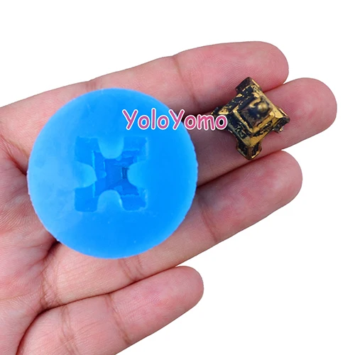 B239YL Pendant Silicone Mold for Jewelry Making Cabochon Pendant Charm Resin Key Ring Candy Chocolate Cake Decorating Tools - Цвет: P293YL