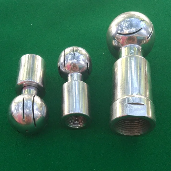 

3/8"/1/2''/3/4"/1"/ 2'' Female Thread CIP Tank Cleaning Rotary Spray Ball SS 304